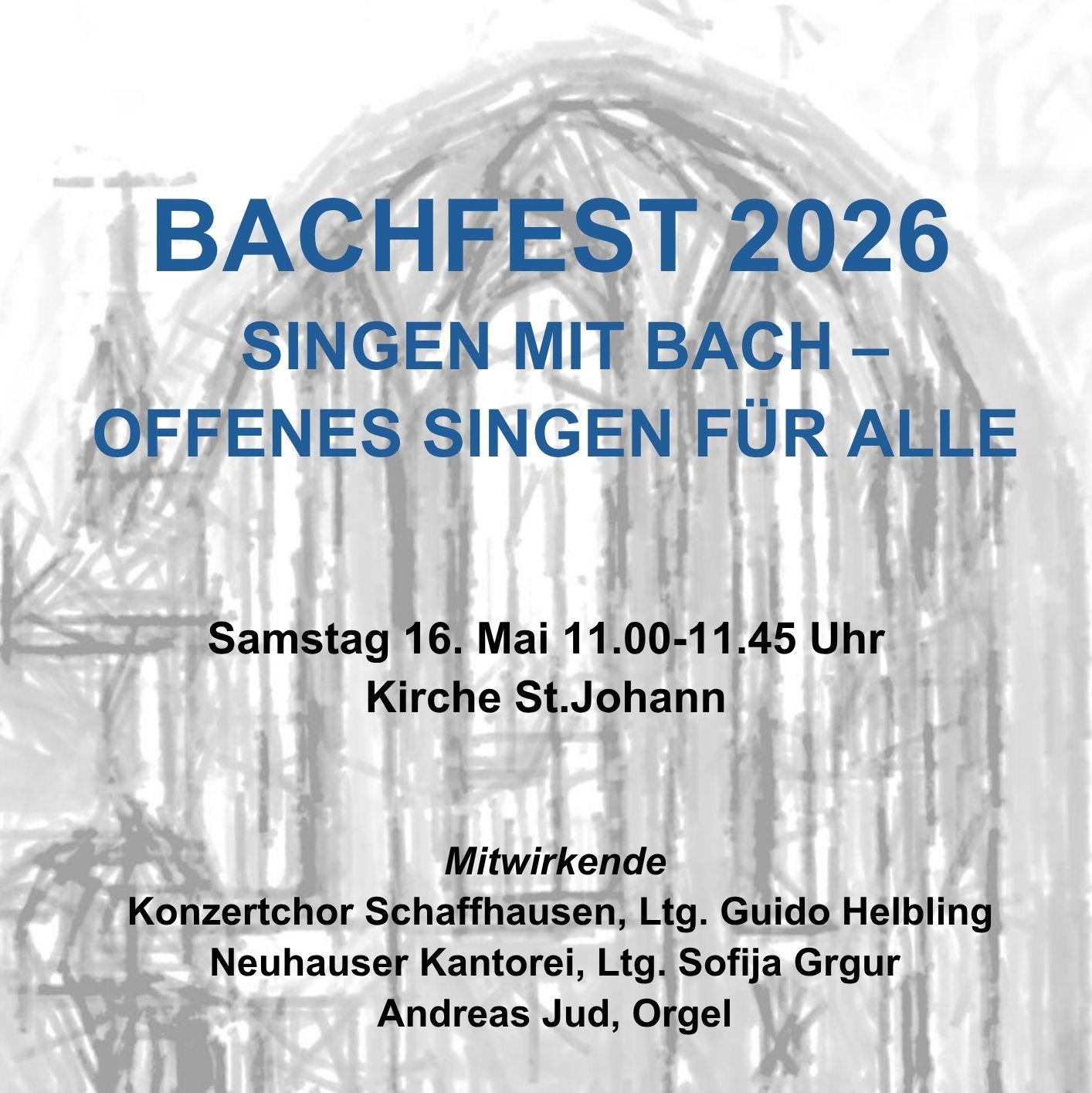Singen mit Bach